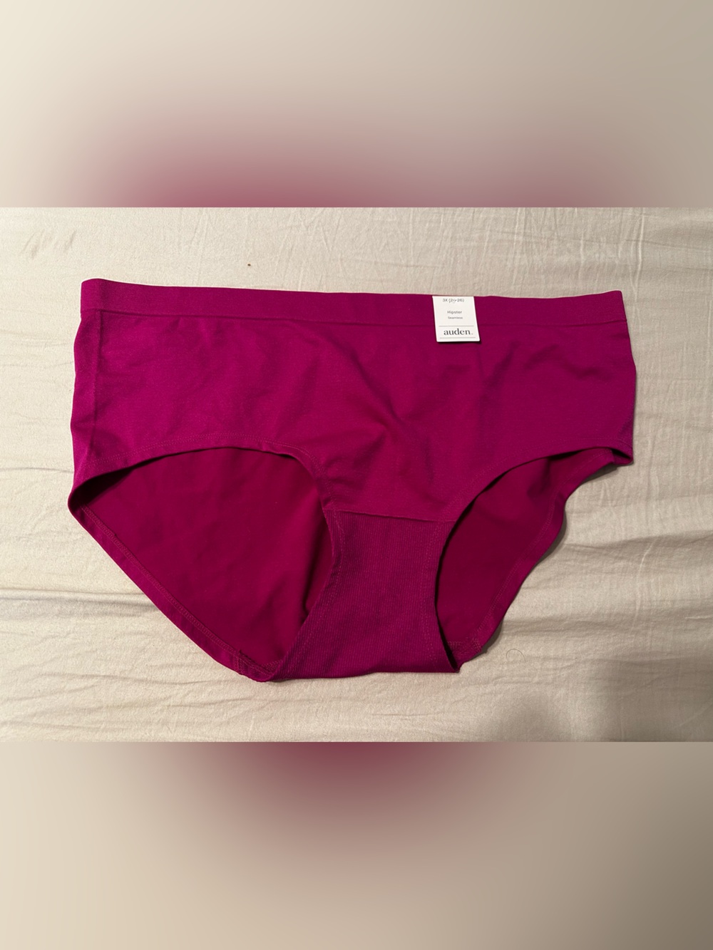 Auden Womens Magenta Hipster Panties